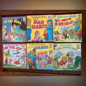 The Berenstain Bears kids books | set of 6 vintage First Time Books
